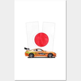Furious Celica Posters and Art